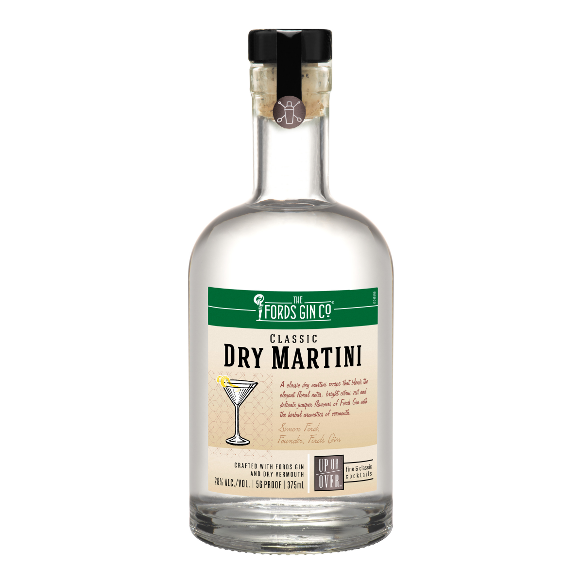 slide 1 of 5, OTHER-ALCOHOLIC BEVERAGES UP OR OVER COCKTAILS FORD's GIN CLASSIC DRY MARTINI, 375 ml