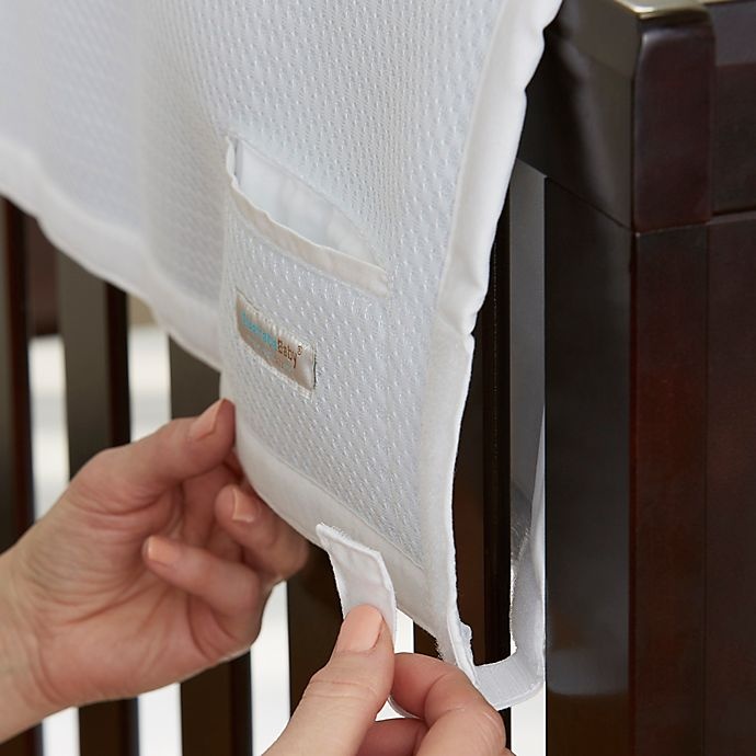 slide 4 of 5, BreathableBaby Railguard Crib Rail Cover, 1 ct