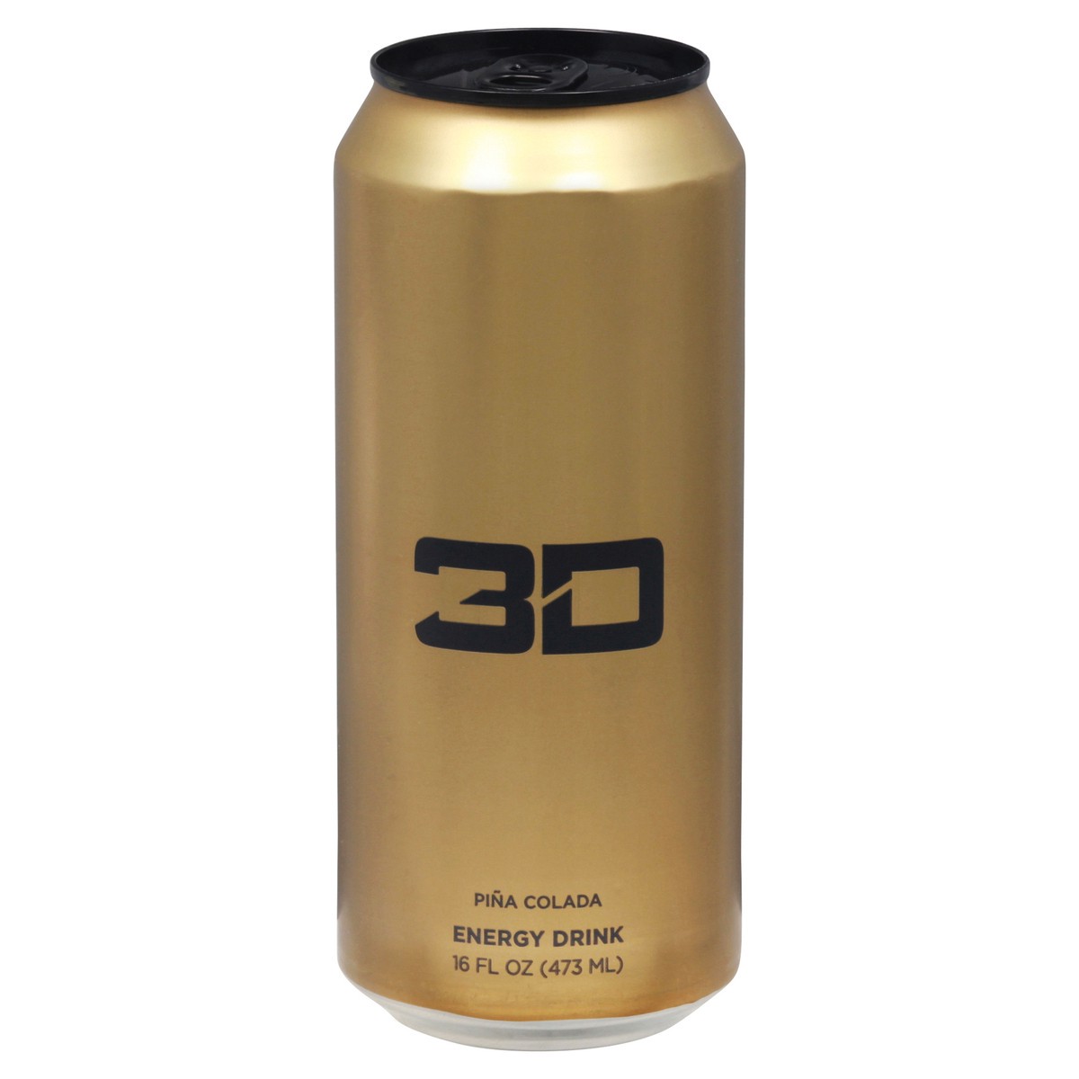 slide 1 of 9, 3D Energy Gold Energy Drink, 16 oz