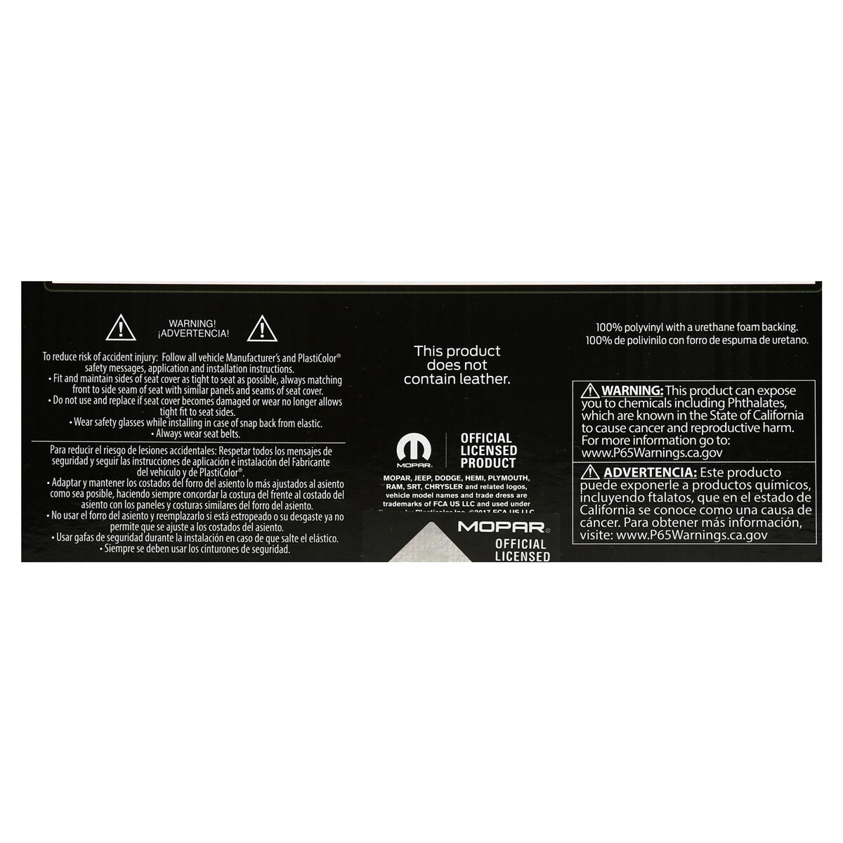 slide 2 of 2, Jeep Sideless Seat Cover, 3 ct