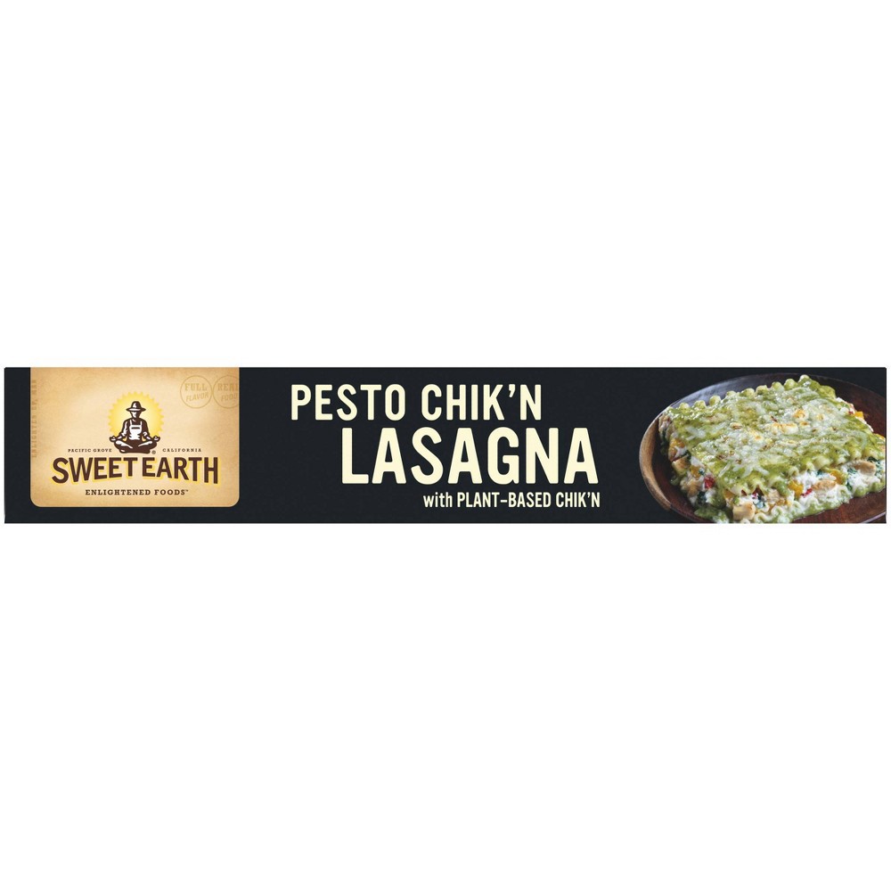 slide 5 of 9, SWEET EARTH NATURAL FOODS Sweet Earth Frozen Pesto Chik'n Lasagna Bowl - 10.5oz, 10.5 oz