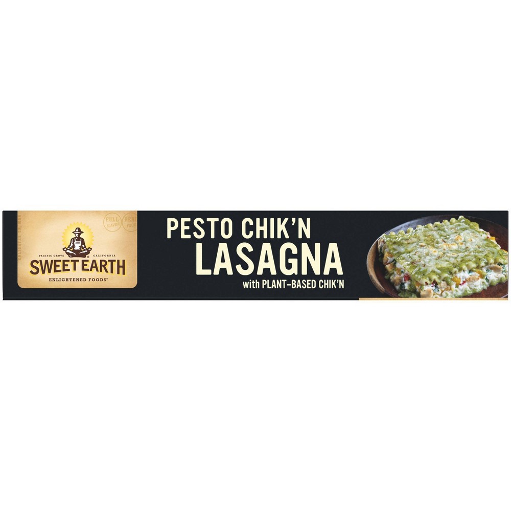 slide 8 of 9, SWEET EARTH NATURAL FOODS Sweet Earth Frozen Pesto Chik'n Lasagna Bowl - 10.5oz, 10.5 oz