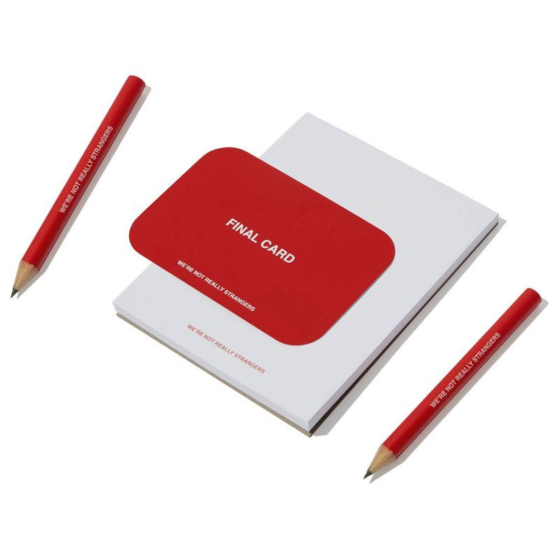 slide 4 of 13, We're Not Really Strangers Game: Creative Thinking Card Set, 2-6 Players, Party Game, 30 Min Play, 1 ct