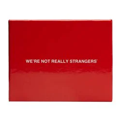We're Not Really Strangers Game: Creative Thinking Card Set, 2-6 Players, Party Game, 30 Min Play