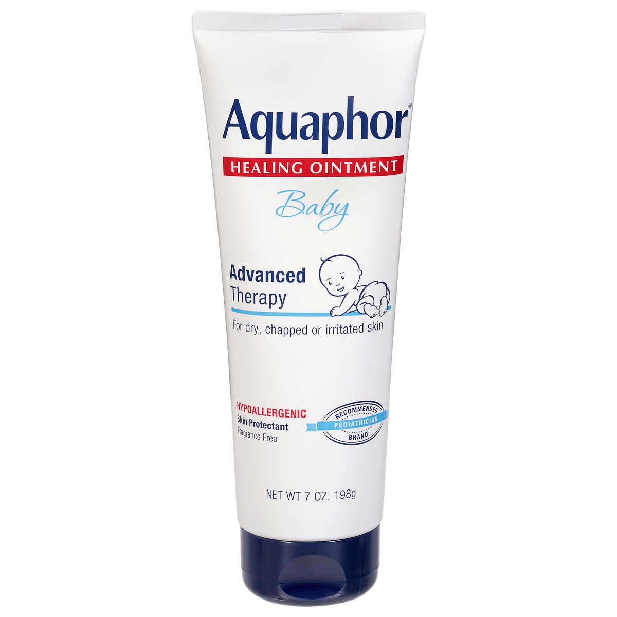 slide 1 of 9, Aquaphor Baby Advanced Therapy Healing Ointment 7 oz, 7 oz