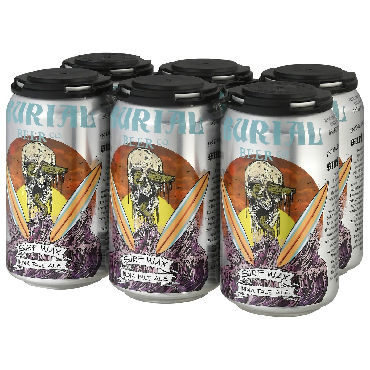 slide 5 of 11, Burial Beer Burial Surf Wax Ipa, 6 ct; 12 fl oz