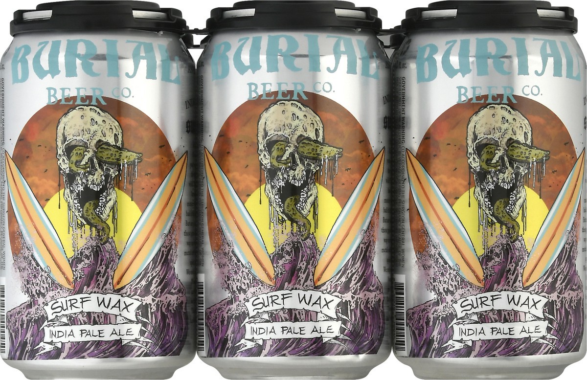 slide 3 of 11, Burial Beer Burial Surf Wax Ipa, 6 ct; 12 fl oz