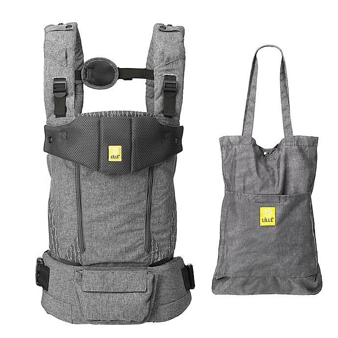 slide 2 of 9, lillebaby Serenity All Seasons Multi-Position Baby Carrier - Grey, 1 ct