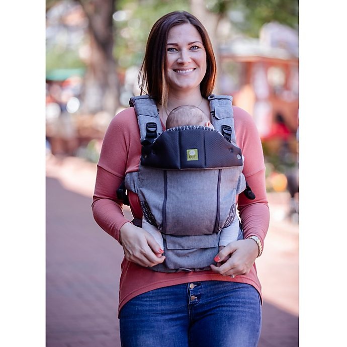 slide 7 of 9, lillebaby Serenity All Seasons Multi-Position Baby Carrier - Grey, 1 ct