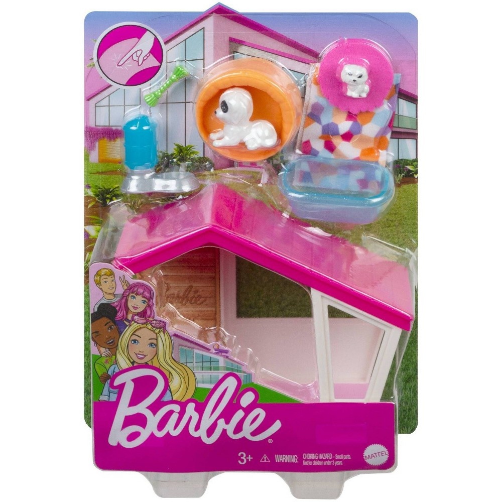 slide 6 of 6, Barbie Mini Doghouse Themed Accessory Set, 1 ct