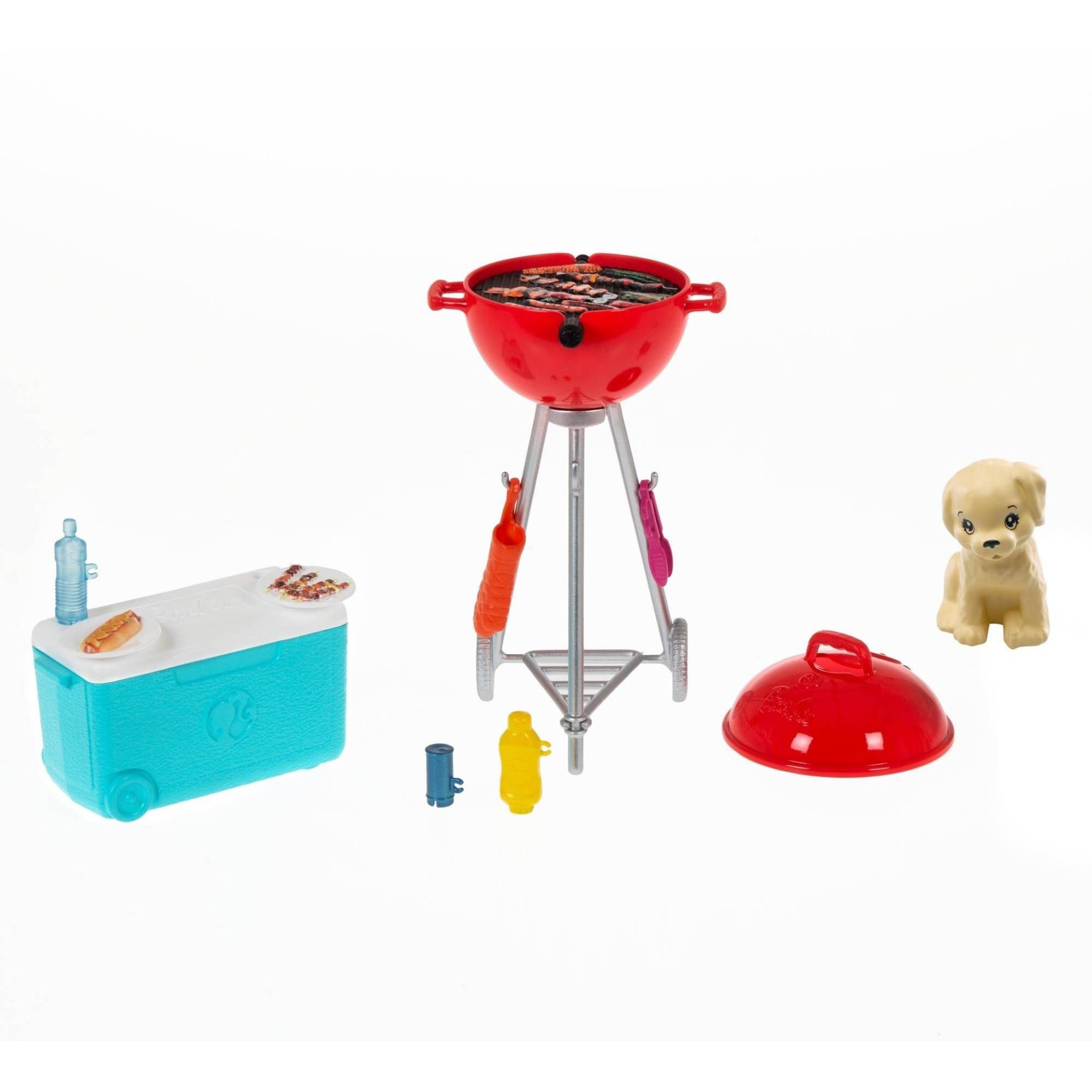 slide 1 of 5, ​Barbie Mini BBQ Themed Accessory Playset, 1 ct