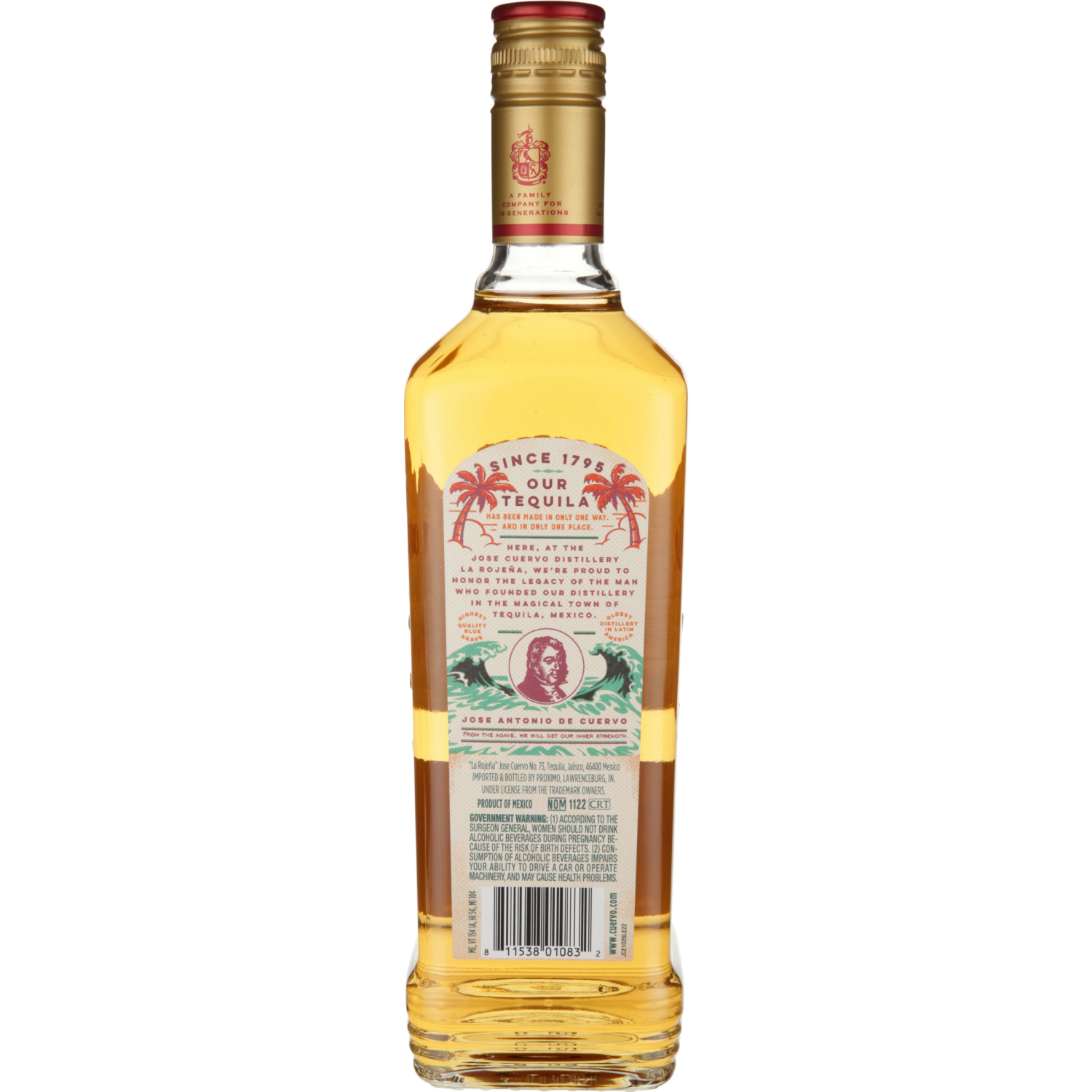 slide 2 of 4, Jose Cuervo Gold Tequila, 750 ml