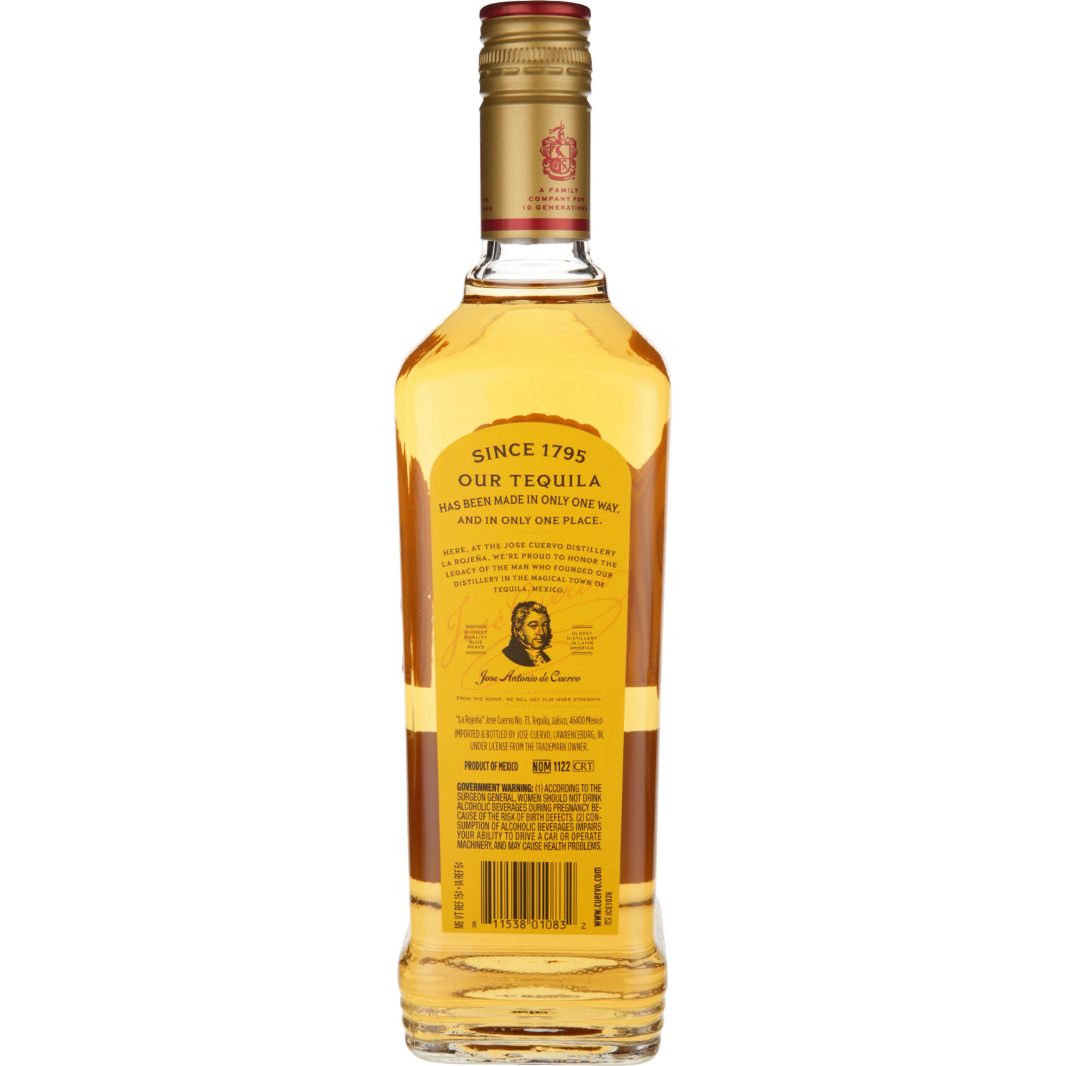 slide 3 of 4, Jose Cuervo Gold Tequila, 750 ml