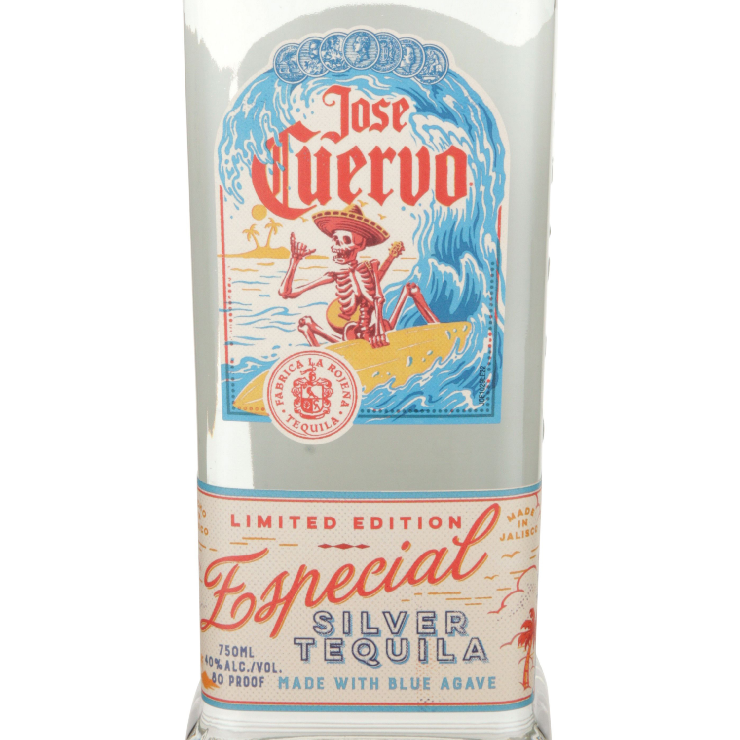 slide 4 of 4, Jose Cuervo Silver Blue Agave Tequila 750 ml, 750 ml