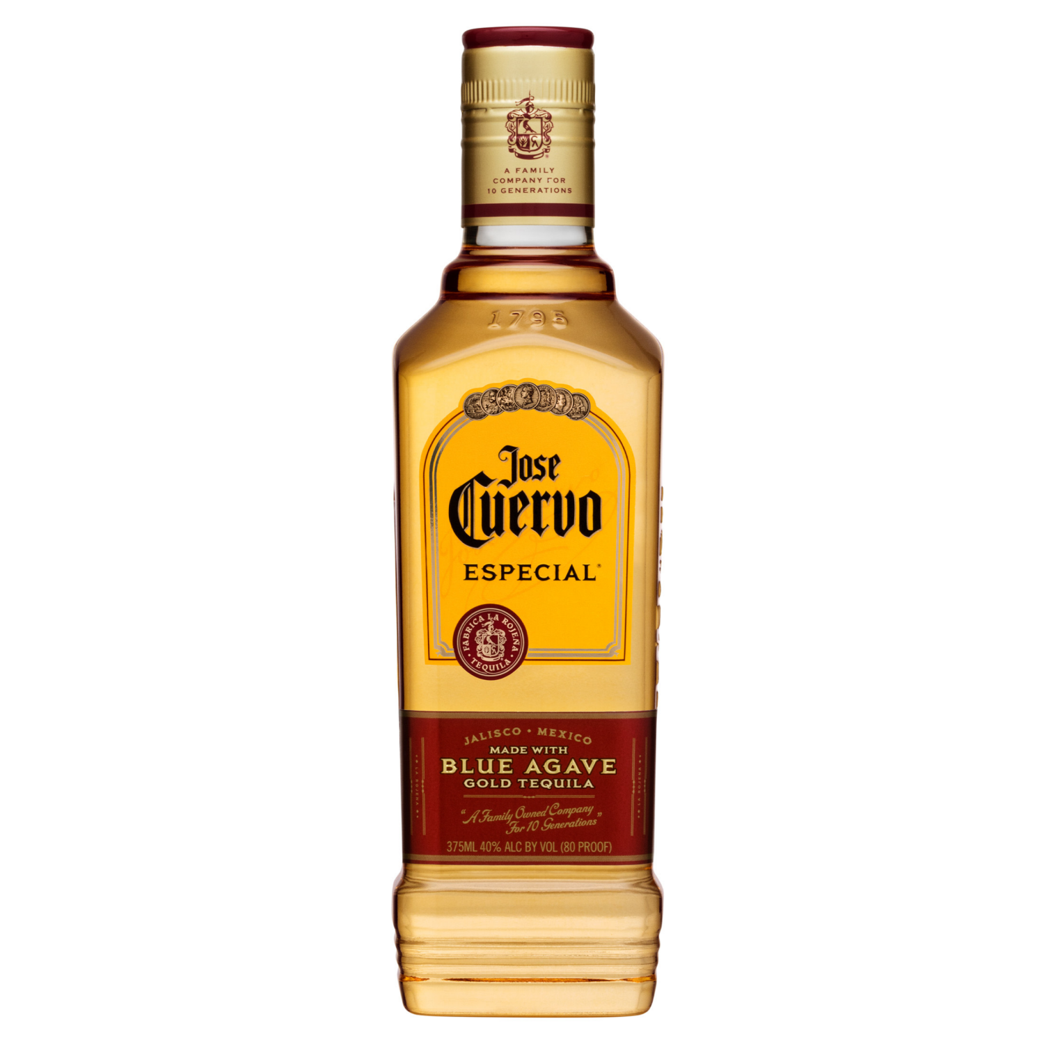 slide 1 of 5, Jose Cuervo Gold Tequila - 375ml Bottle, 375 ml