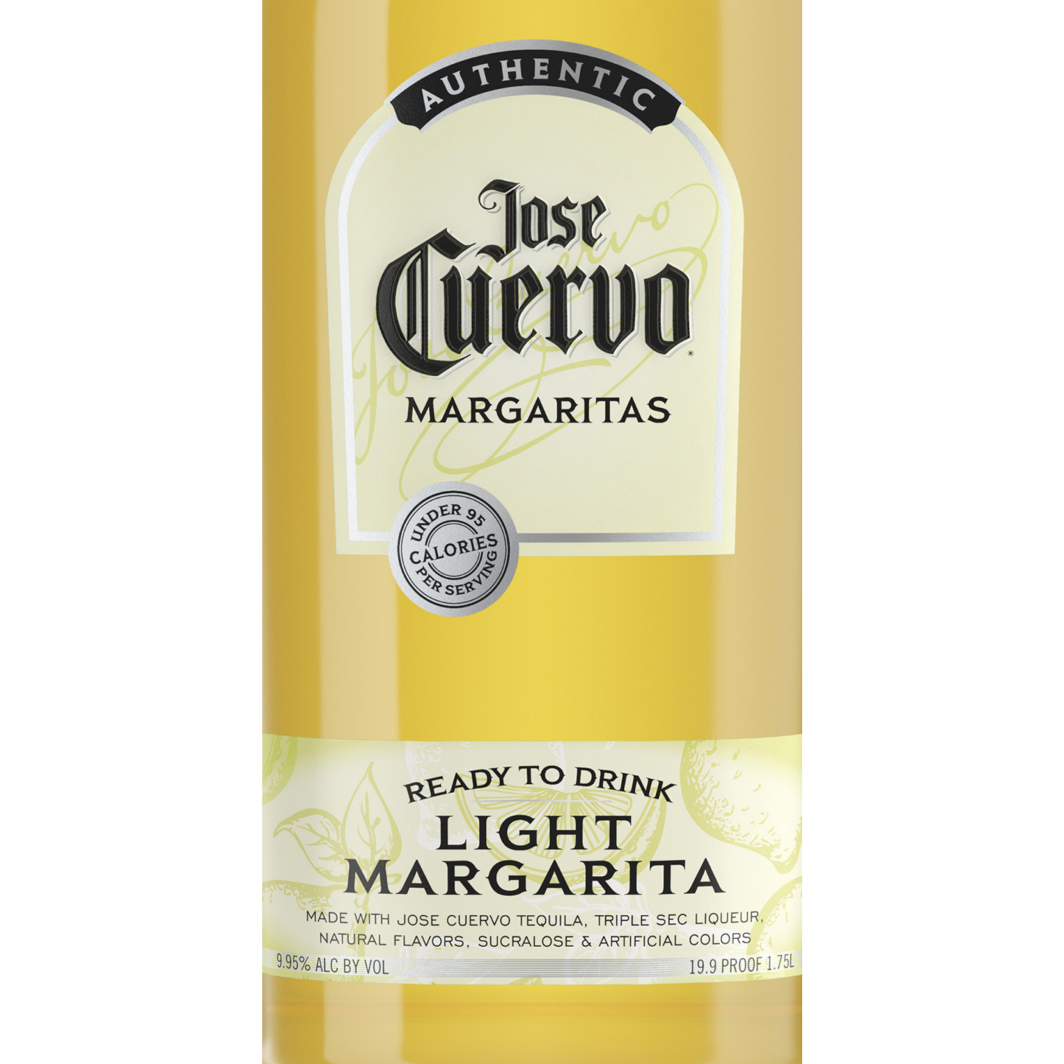 slide 2 of 2, Jose Cuervo Authentic Margarita Classic Lime Light Ready to Drink Cocktail (1.75 L), 1.75 liter