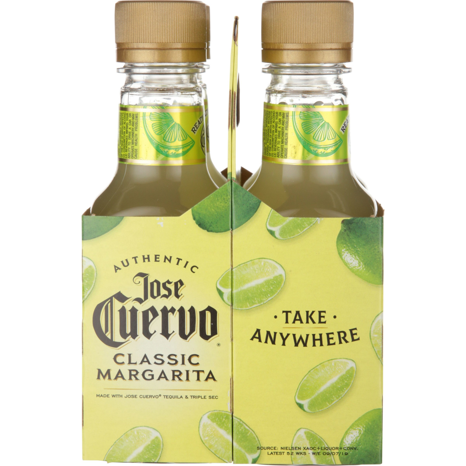 slide 3 of 4, Jose Cuervo Margarita 4 ea, 4 ct; 200 ml