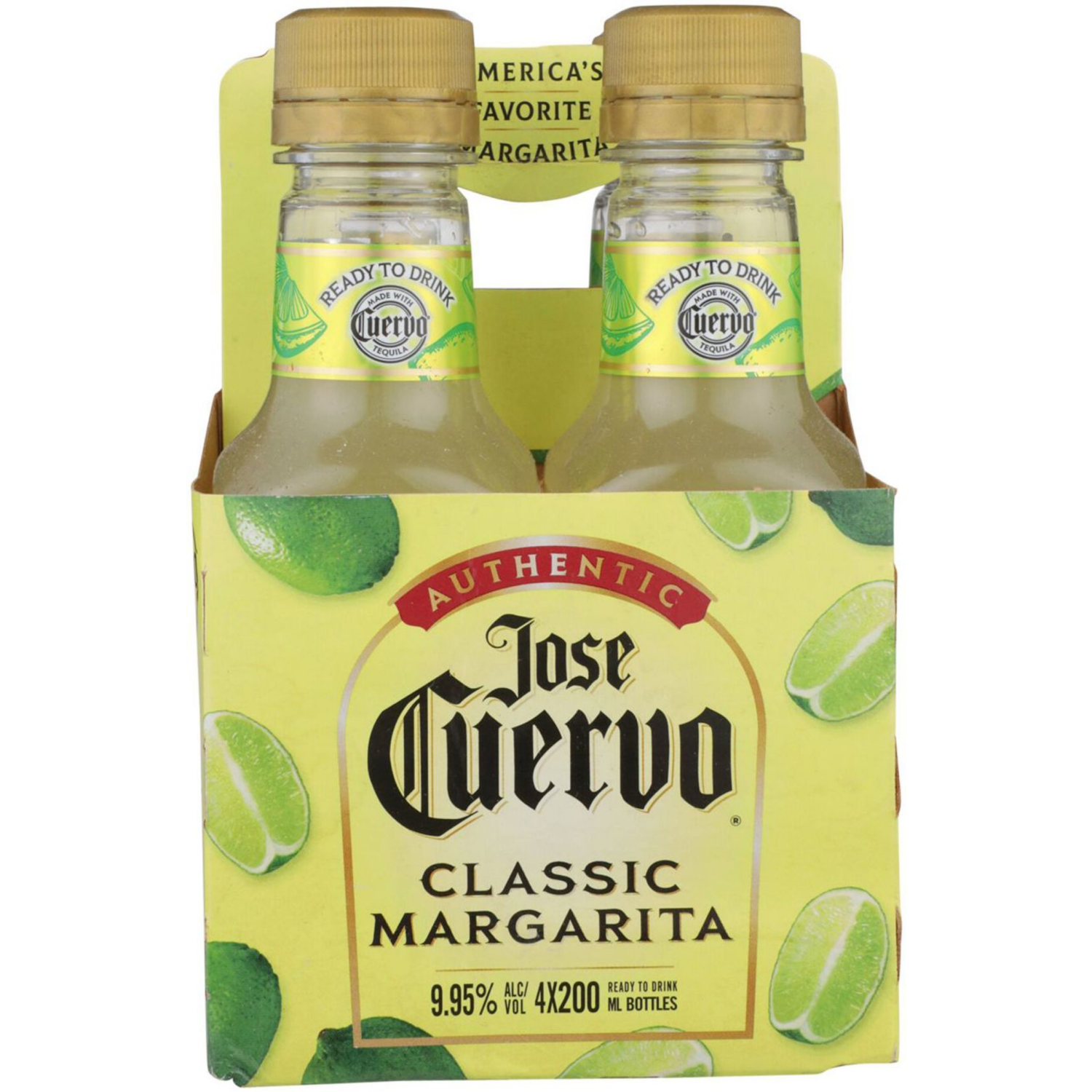 slide 1 of 4, Jose Cuervo Margarita 4 ea, 4 ct; 200 ml
