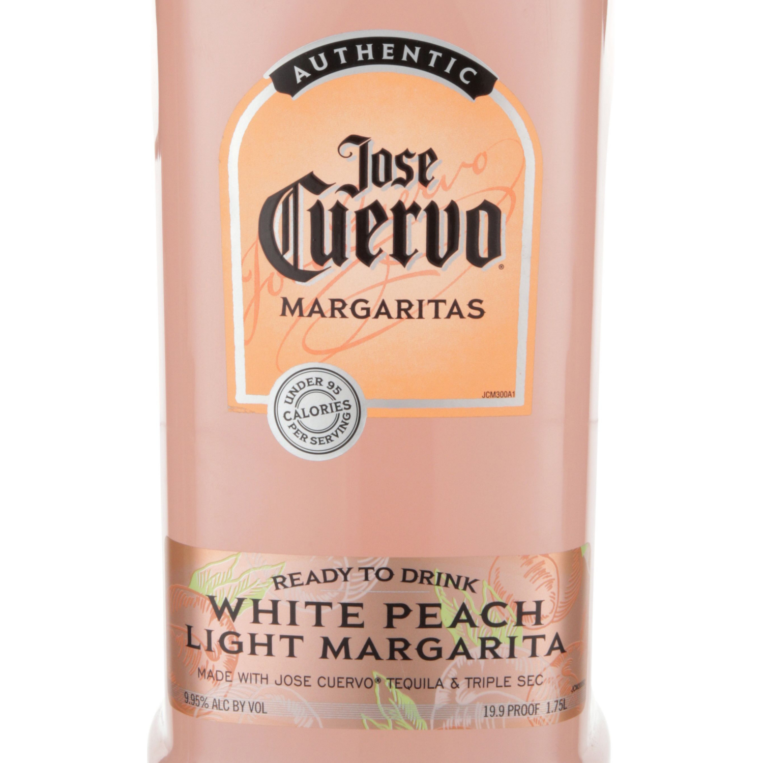 slide 3 of 3, Jose Cuervo Authentic Margarita White Peach Light Ready to Drink Cocktail (1.75 L), 1.75 liter
