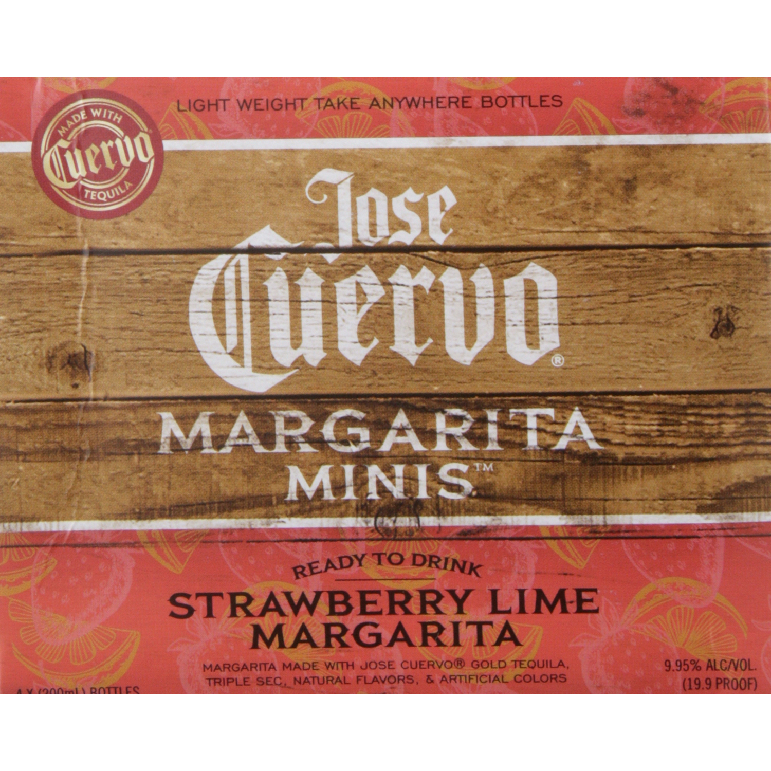 slide 3 of 3, Jose Cuervo Strawberry Margarita, 6.8 fl oz