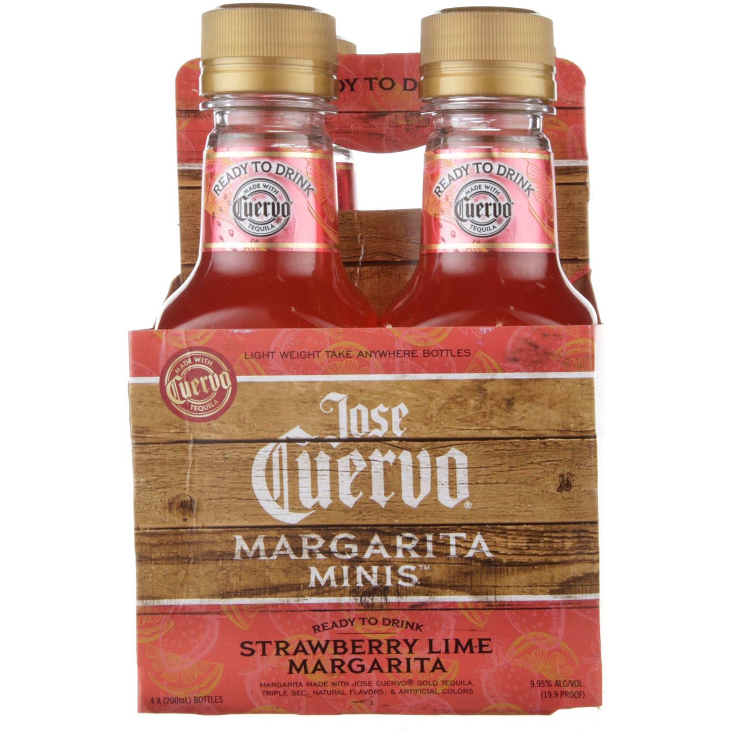 slide 1 of 3, Jose Cuervo Strawberry Margarita, 6.8 fl oz