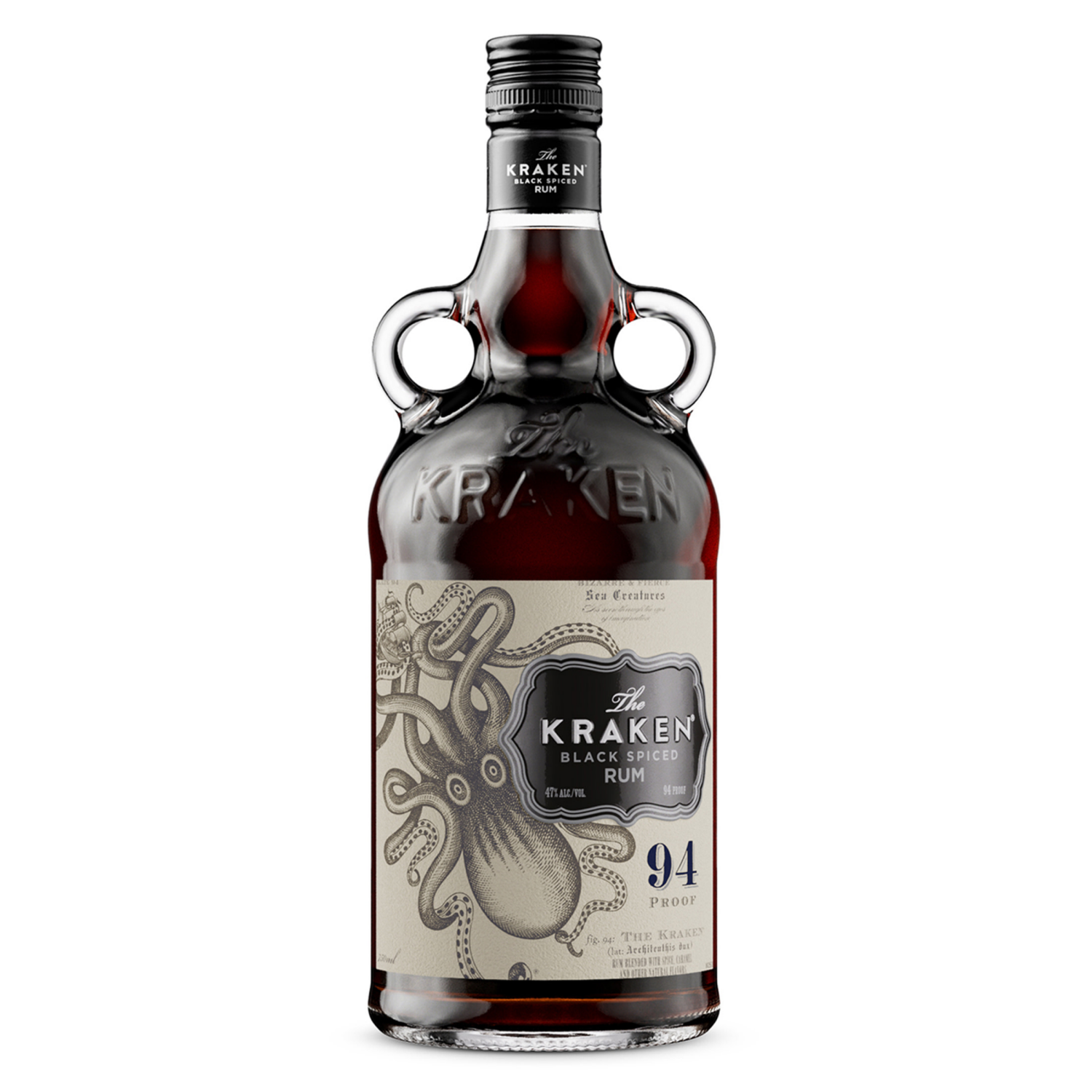 slide 4 of 5, The Kraken Black Spiced Rum, 750 ml