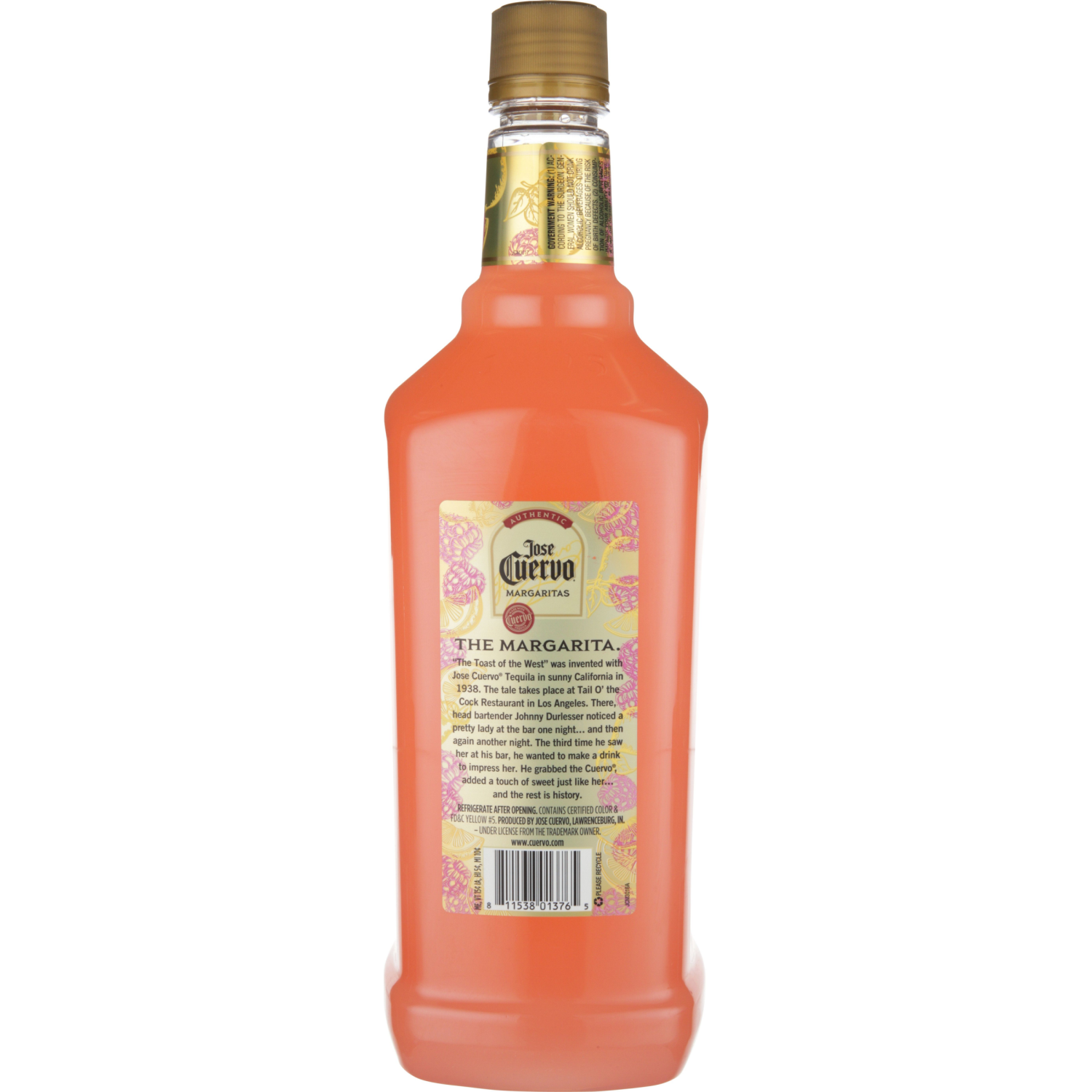 slide 2 of 3, Jose Cuervo Authentic Margarita Pink Lemonade Ready to Drink Cocktail (1.75 L), 1.75 liter