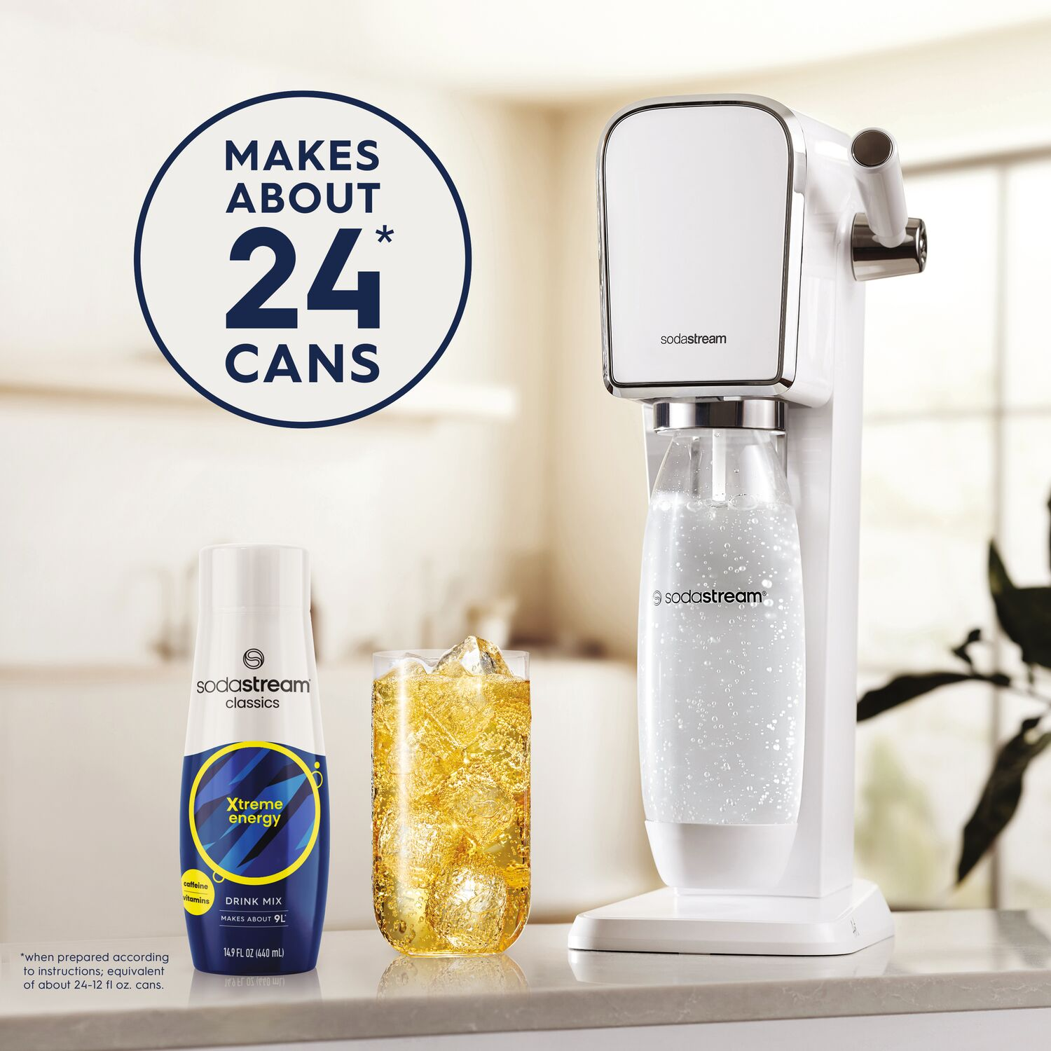 slide 2 of 2, SodaStream Classics Xtreme Energy Drink Mix 14.9 fl oz, 14.9 fl oz