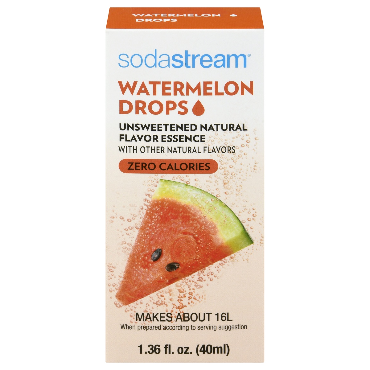 slide 1 of 5, SodaStream Drt Drops Watermelon, 1.36 fl oz