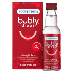 SodaStream Cherry Bubly Drops 1.36 fl oz