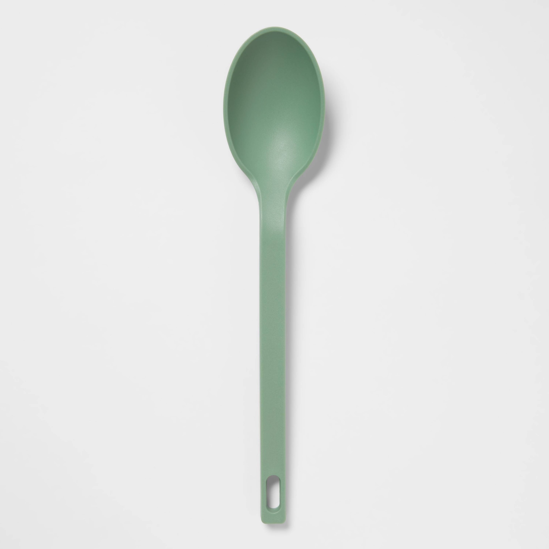 slide 1 of 3, Nylon Solid Kitchen Spoon Green - Room Essentials, 1 ct