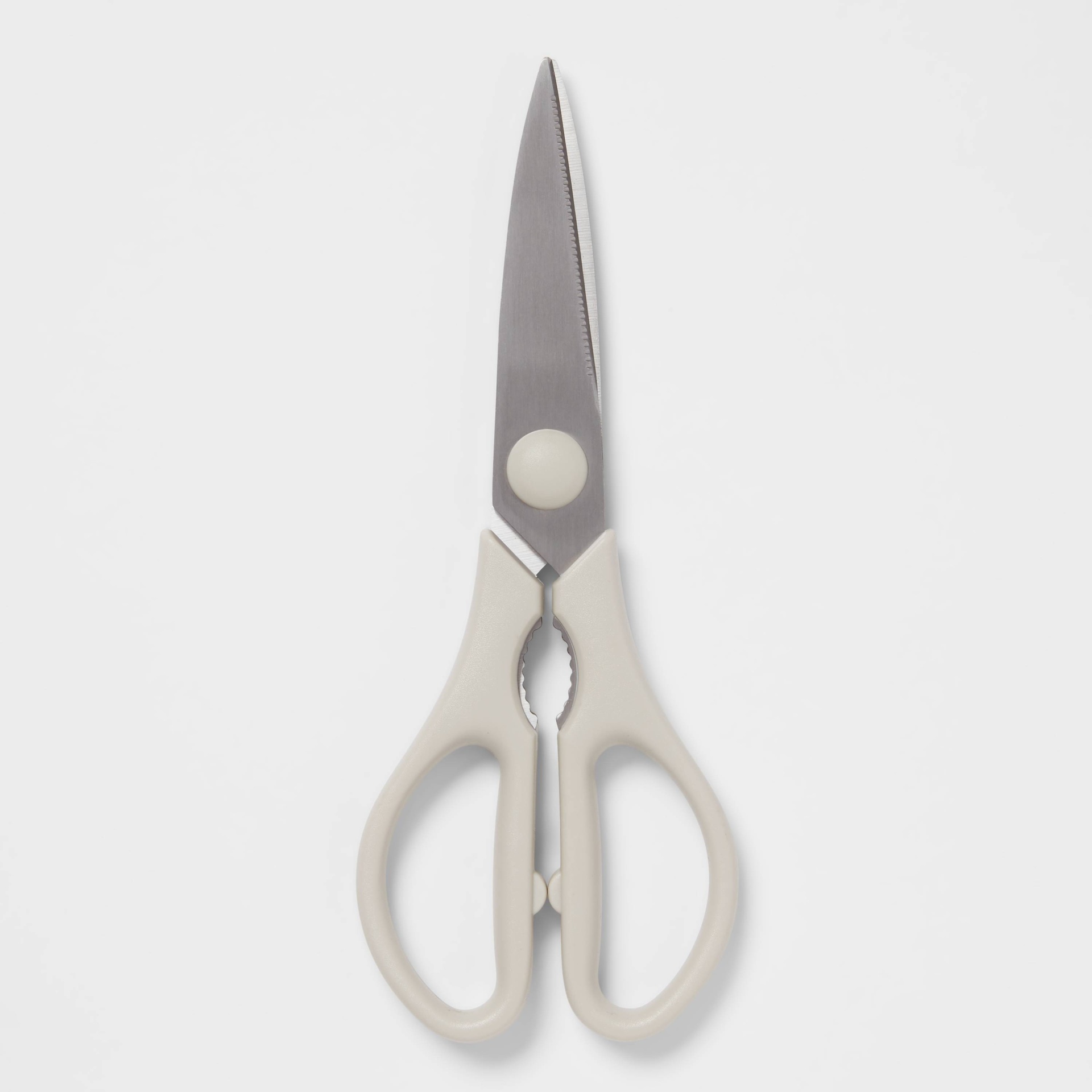 slide 1 of 3, Stainless Steel Kitchen Shears Brown - Room Essentials, 1 ct