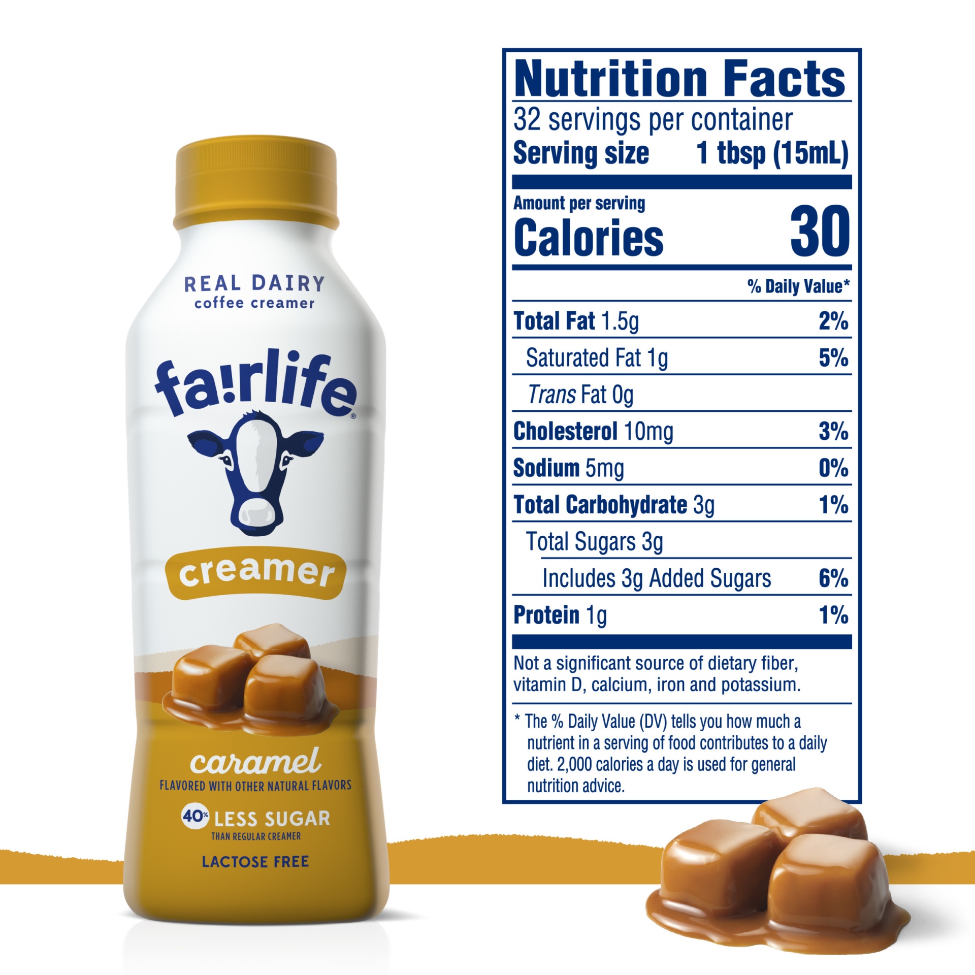 slide 4 of 9, fairlife Caramel Coffee Creamer, 16 fl oz