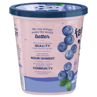 slide 5 of 21, fairlife Blueberry Ultra-Filtered Yogurt, 2% milk fat, lactose free, multiserve, 24 oz