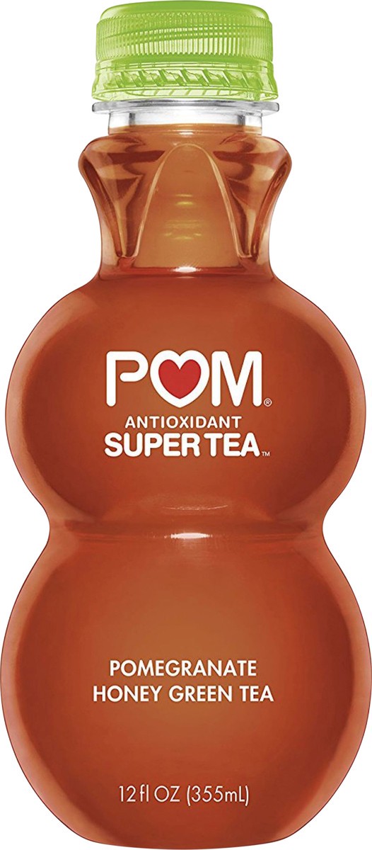 slide 2 of 6, POM Pomegranate Honey Green Tea, 12 fl oz