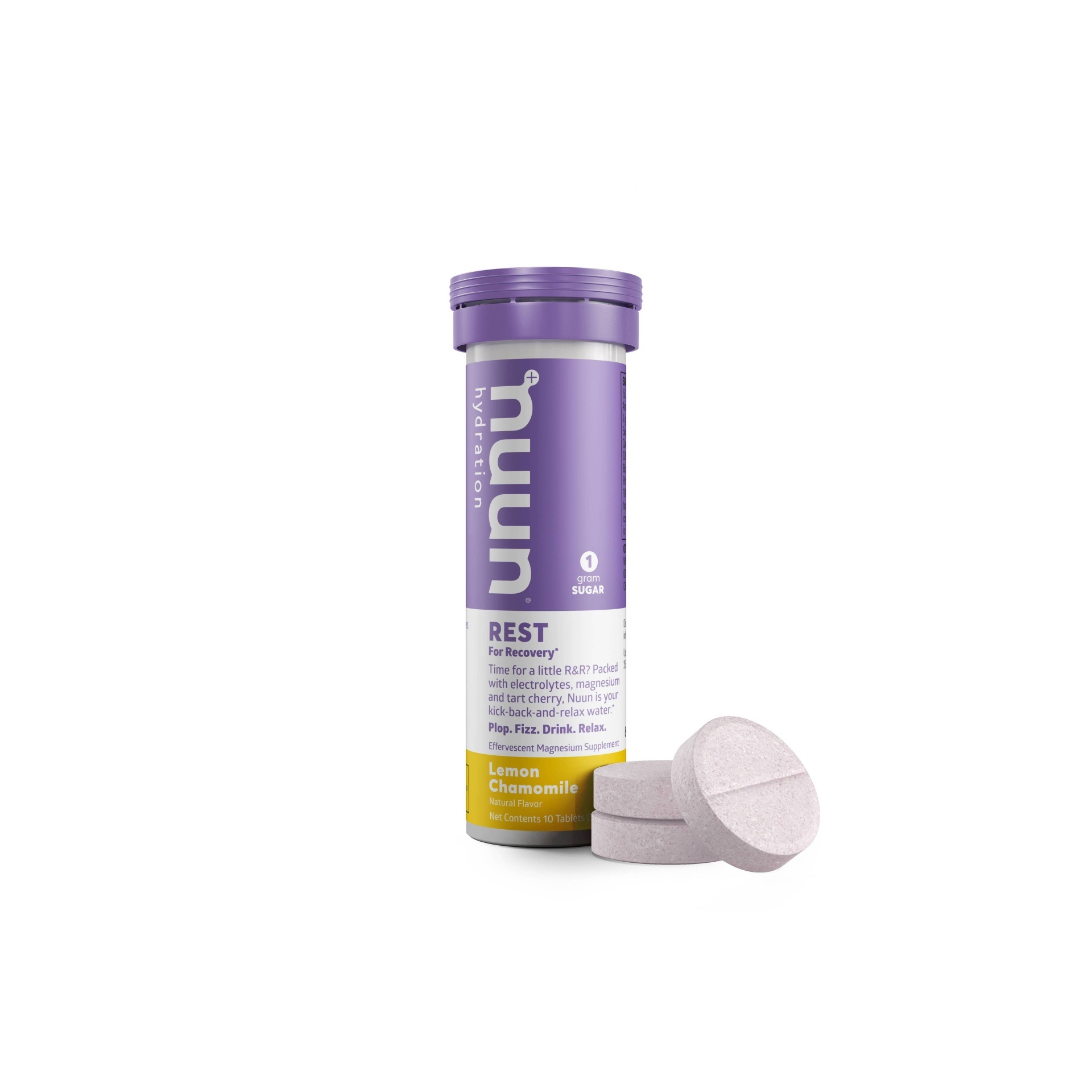 slide 1 of 5, Nuun Rest Lemon Chamomile, 10 ct