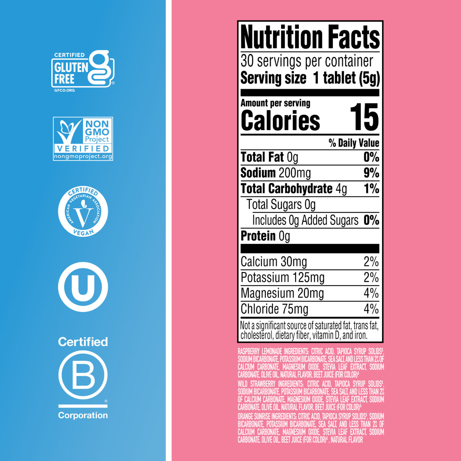 slide 3 of 6, Nuun Zero Sugar Sport Hydration 3p, 30 ct