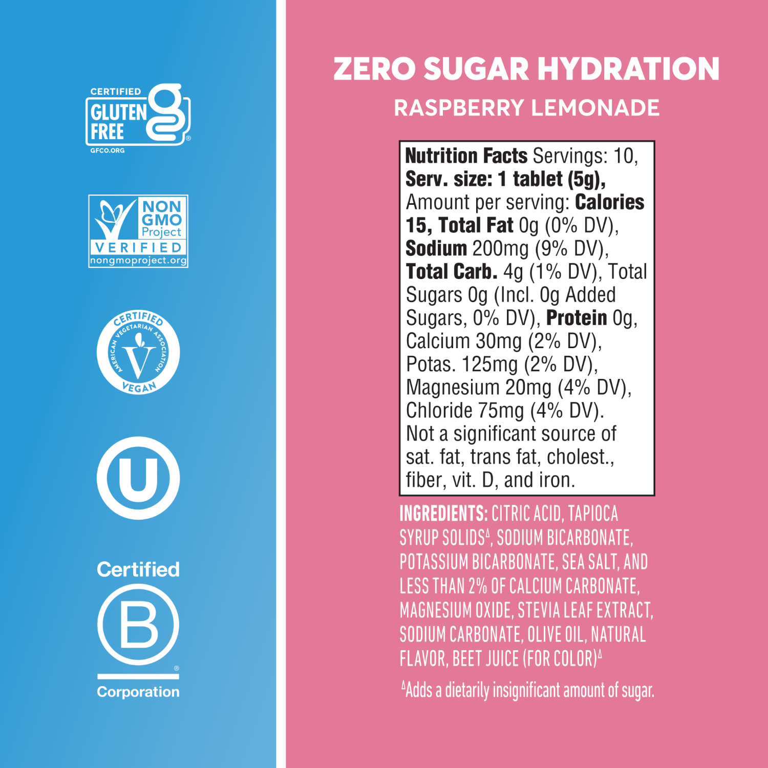 slide 2 of 6, Nuun Hydration Raspberry Lemon Zero Drink Tab, 1 ct