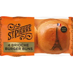 ST PIERRE St. Pierre, Brioche Burger Buns 7 Oz.
