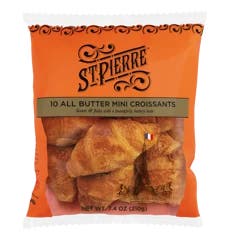 St Pierre All Butter Mini Croissants, 10 count, 7.4 oz