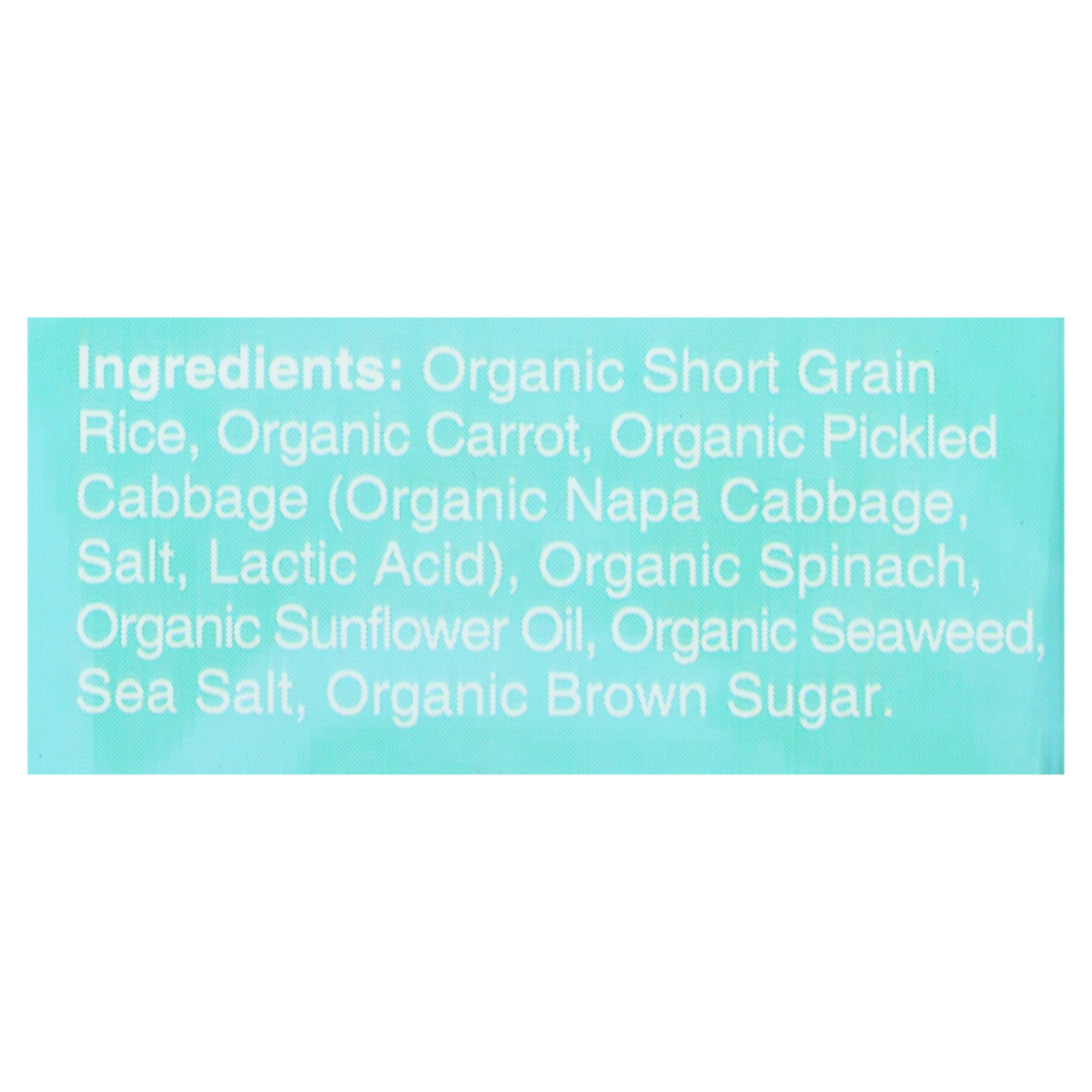 slide 3 of 5, Ocean's Halo® Organic Veggie Kimbap Roll, 8 oz