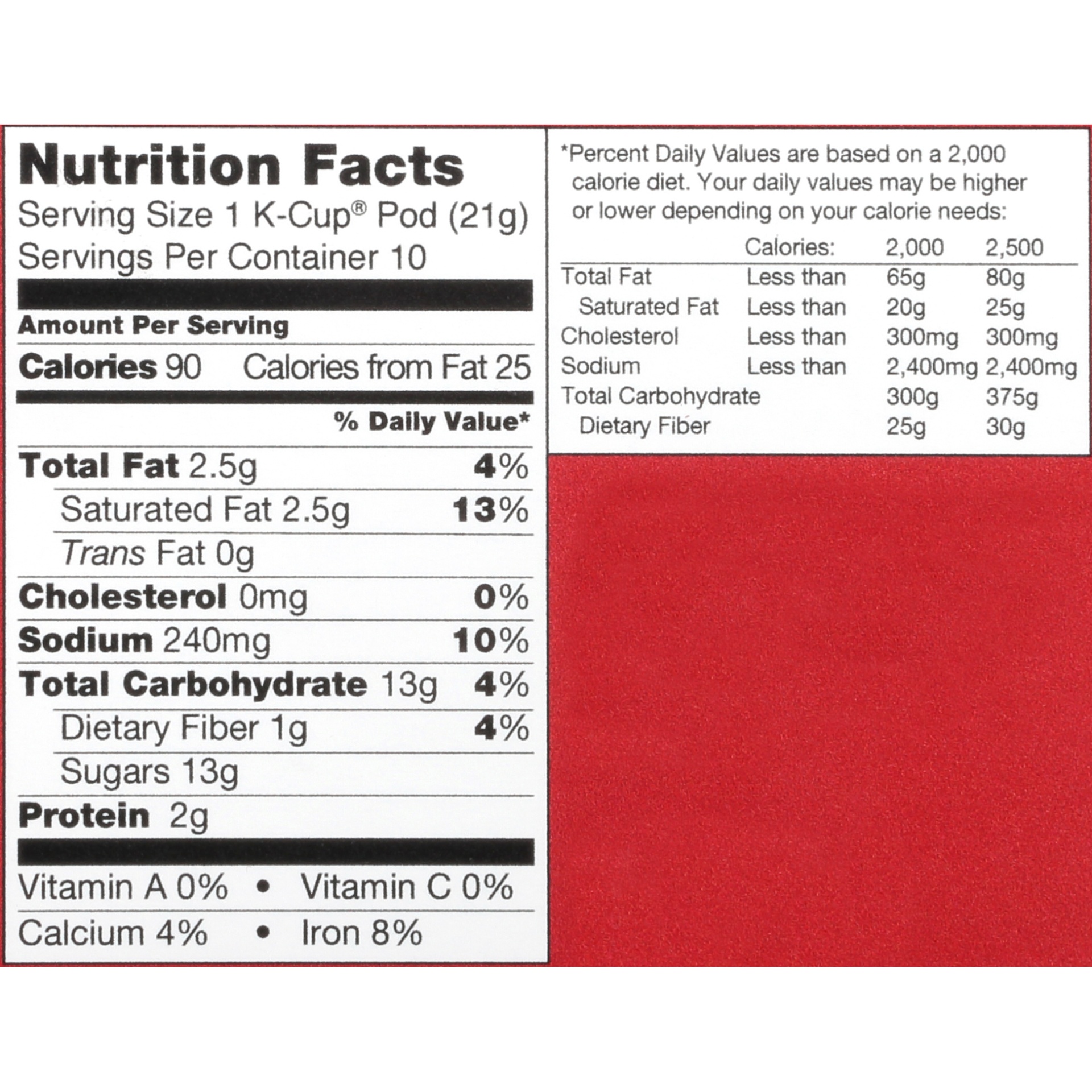 slide 5 of 8, Starbucks Keurig Hot Salted Caramel Hot Cocoa - 10 ct; 0.73 oz, 10 ct; 0.73 oz