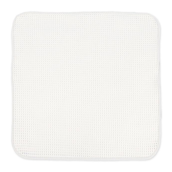 slide 3 of 3, MÜkitchen Waffle Kitchen Towels - White, 4 ct