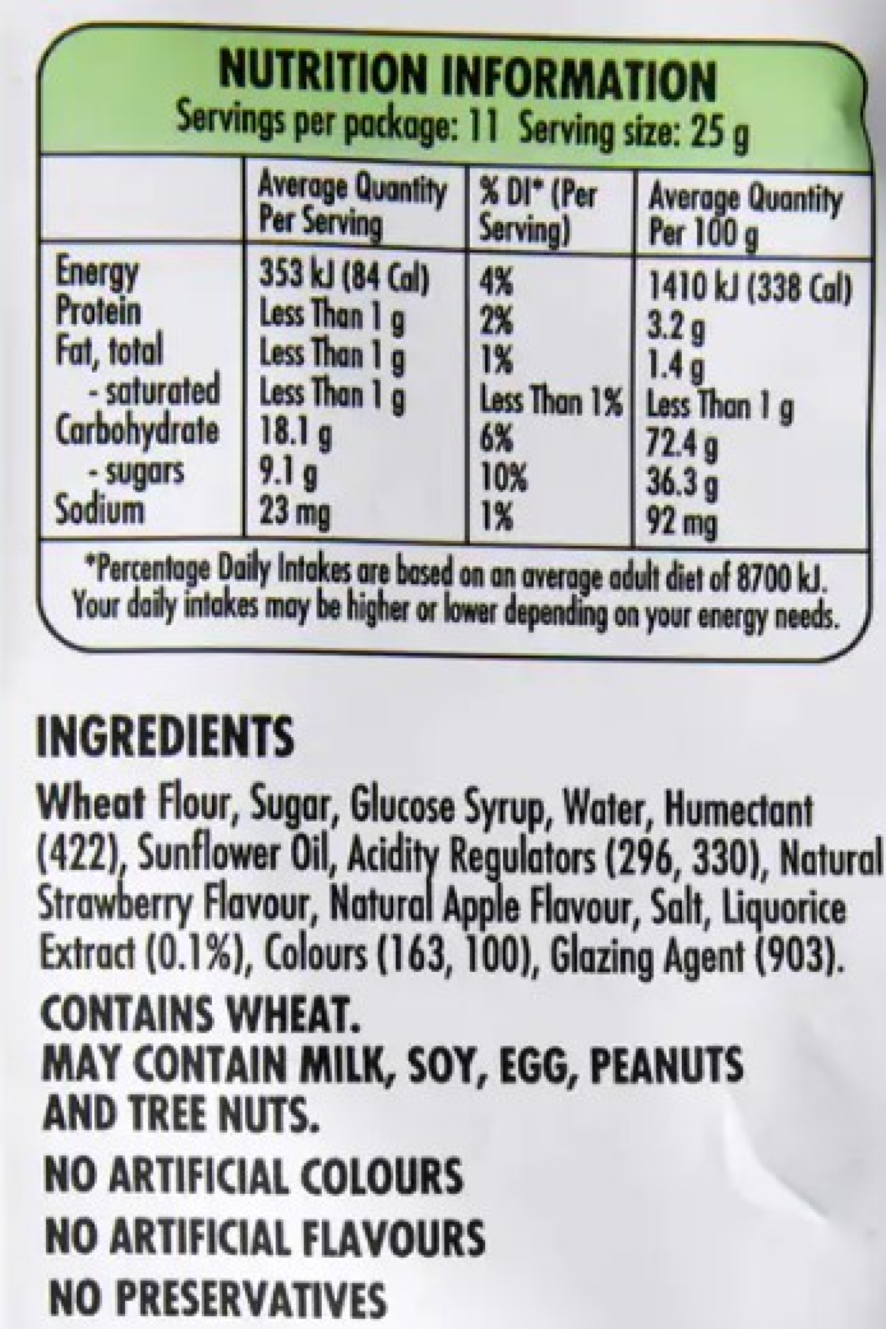 slide 2 of 2, Darrell Lea Christmas Licorice, 9.7 oz