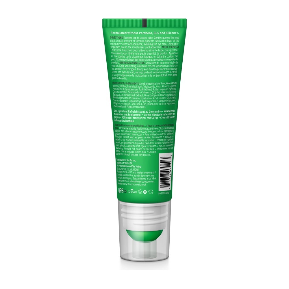 slide 3 of 3, Yes to Cucumbers Soothing Cooling Moisturizer, 1.7 oz