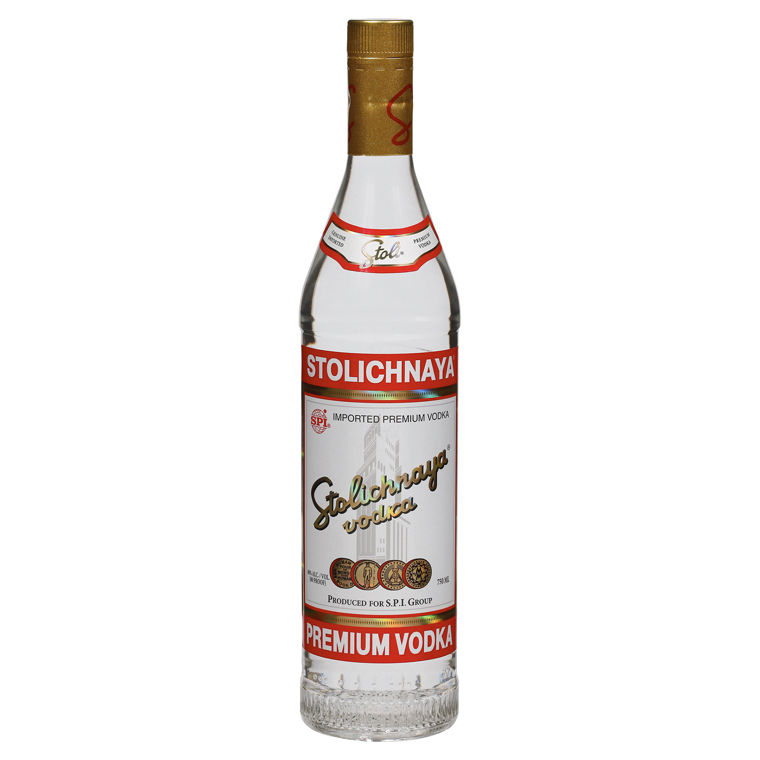 slide 1 of 2, Stolichnaya Vodka, 750 ml