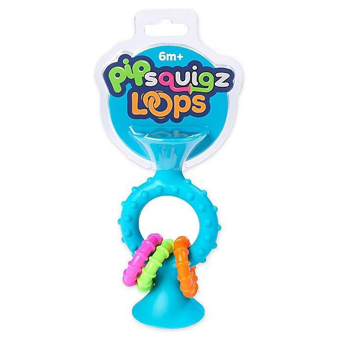 slide 1 of 1, Fat Brain Toys pipSquigz Loops - Teal, 1 ct