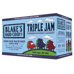 Blake's Hard Cider Co Blake's Triple Jam Hard Cider - 6pk/12 fl oz Cans
