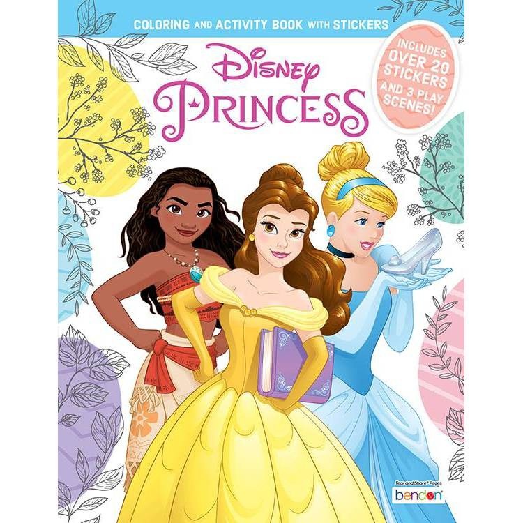 Bendon Disney Princess Mini Sticker Scene Plus 1 ct | Shipt