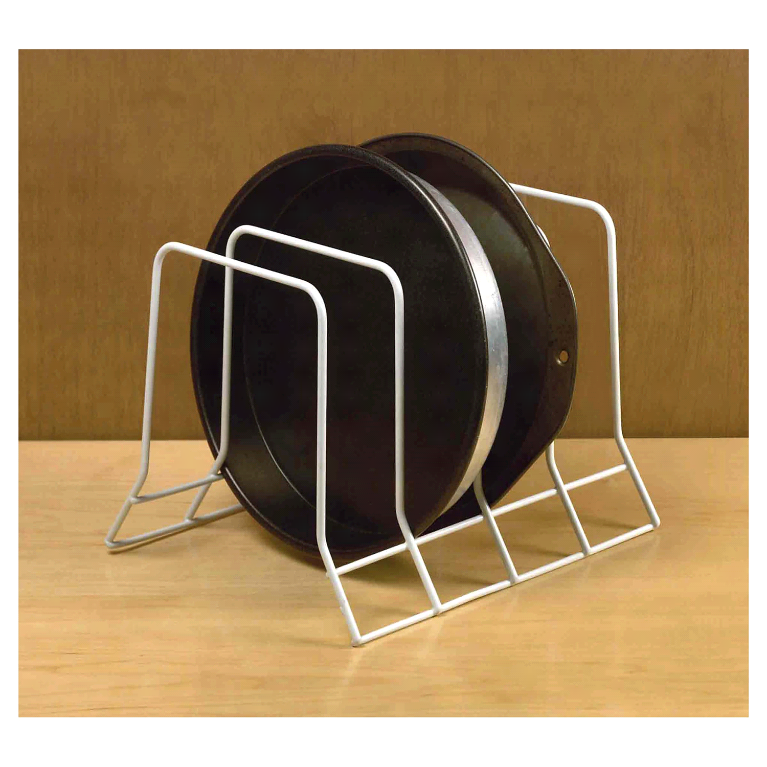 slide 2 of 5, Real Home Innovations Real Home Bakeware Lid Rack white, 1 ct